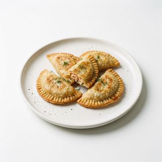Panzerotti de salmón