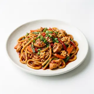 34. Spicy udon