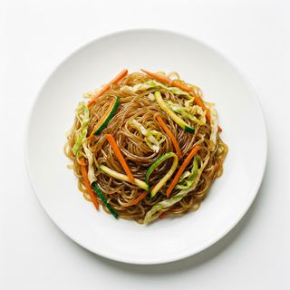 052. Spaghetti di soia alle verdure