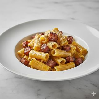 Rigatoni alla carbonara