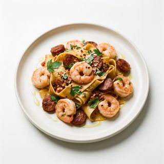Spaghetti z krewetkami 280g