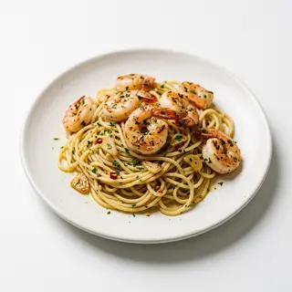 Aglio Con Gambas