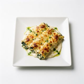 Canelones con Espinacas