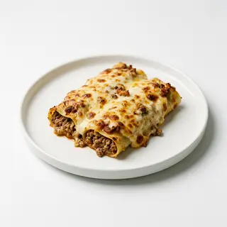 Canneloni De Carne Gratinados