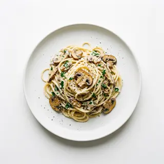 Espaguetis Funghi
