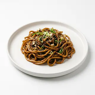 Fideos Con Salsa De Soja