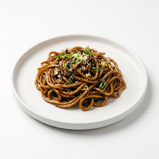 Fideos Con Salsa De Soja