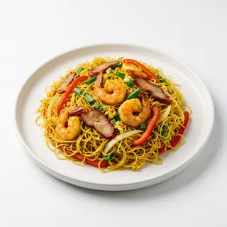 Fideos Singapur