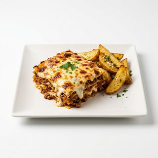 Lasaña Boloñesa Con Patatas