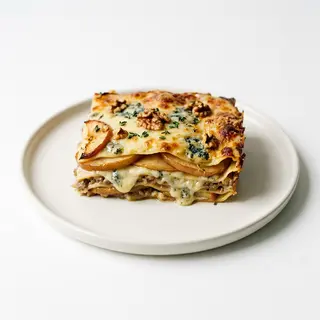 Lasaña De Manzana Y Roquefort