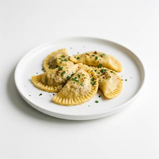 Panzerotti Al Porcini Setas
