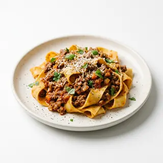 Pappardelle allá bolognese