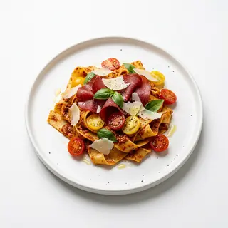 Pappardelle dello chef (especialidad de la casa)