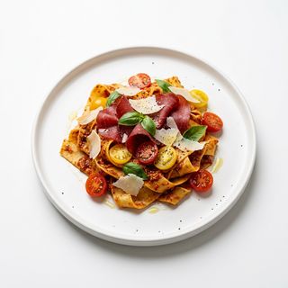 Pappardelle dello chef (especialidad de la casa)