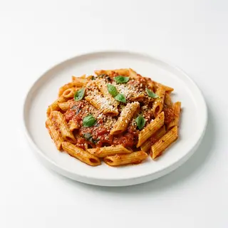 Penne en Salsa de Tomate (Macarrones)