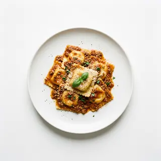 Raviolis Bolognesa