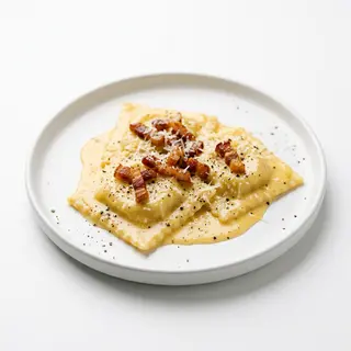 Ravioli Alla Carbonara 