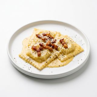 Ravioli Alla Carbonara 