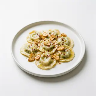 Ravioli Aglio Olio e Peperoncini 
