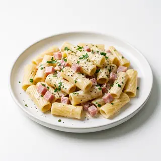 Rigatoni a la plana