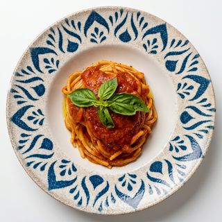 Spaghetto pomodoro fresco e basilico