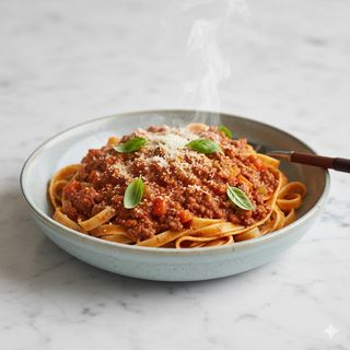 Espaguetis Con Salsa Boloñesa