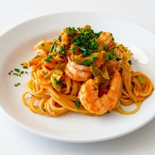 Espaguetis Con Frutos Del Mar