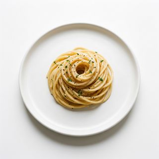 Pasta a la mantequilla