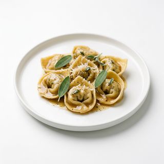 Tortelloni Con Ricotta, Spinaci, Burro E Salvia