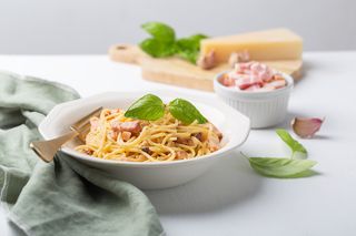 Espaguetis Con Salsa Carbonara