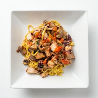 Tagliolino polpo e porcini