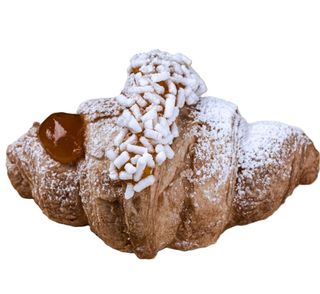 Croissant De Mantequilla Y Mermelada