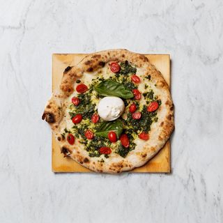 Pizza De Burrata (30 Cm.)