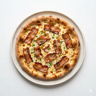 Pizza De Bacon