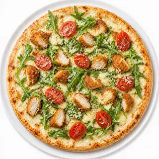 Pizza Blanca Nieve con Rúcula (33 cm)