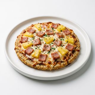 Pizza Hawaiana Sin Gluten 33 Cm.