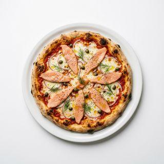 Pizza De Salmón (30 Cm.)