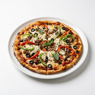 Pizza De Ternera (29 Cm. A 31 Cm. Aprox.)
