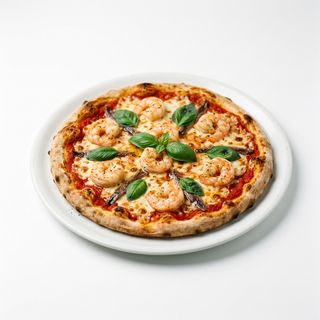 Pizza Scampi (Mediana)