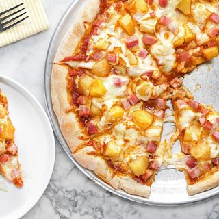 Pizza Gourmet De Piña Y Jamón (30 Cm.)