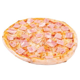 Pizza Jamón Y Bacon (Mediana)