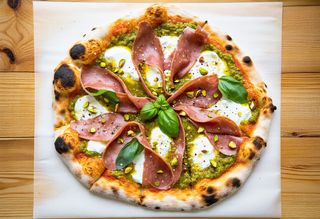 Pizza Burrata (25 Cm.)