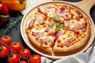 Pizza De Bacon (30 Cm.)