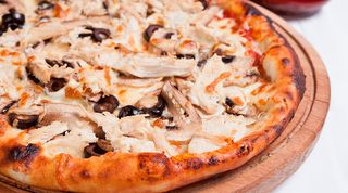 Pizza De Champiñón