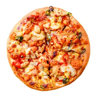 Pizza Tomate, Mozzarella Y Pollo