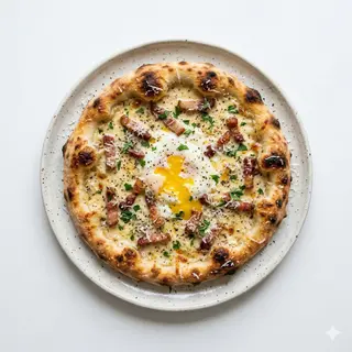 Pizza Carbonara (Mediana)