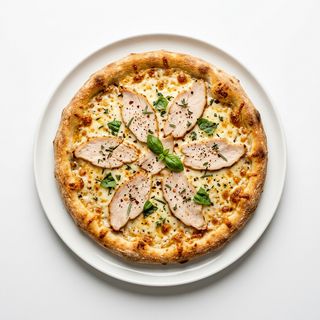 Pizza De Pavo Y Queso (33 Cm.)