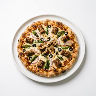 Pizza Seekh Kebab (30 Cm.)