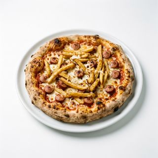 Wurstel e patatine portafoglio
