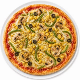 Pizza Suprema De Maíz (33 Cm.)